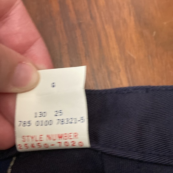 Dockers navy blue flat front khakis - Picture 12 of 12